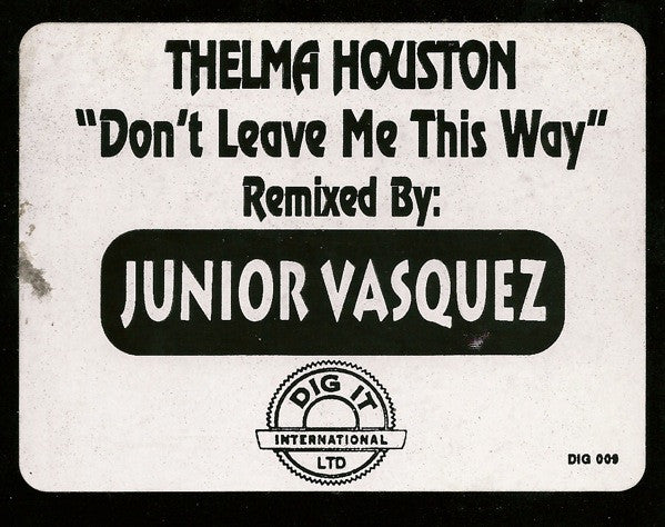 Don't Leave Me This Way Thelma Houston