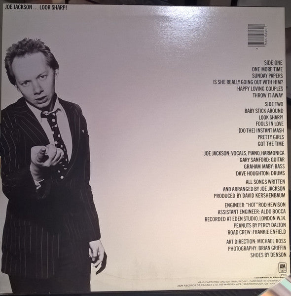 Look Sharp! Joe Jackson