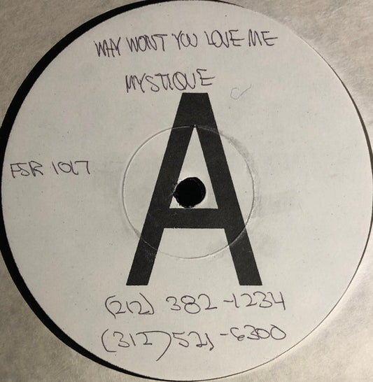 Mysticque' - Why Won't You Love Me?