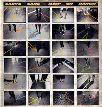 Rectangle Triangle Keep On Dancin' album cover featuring vibrant abstract artwork and bold typography.