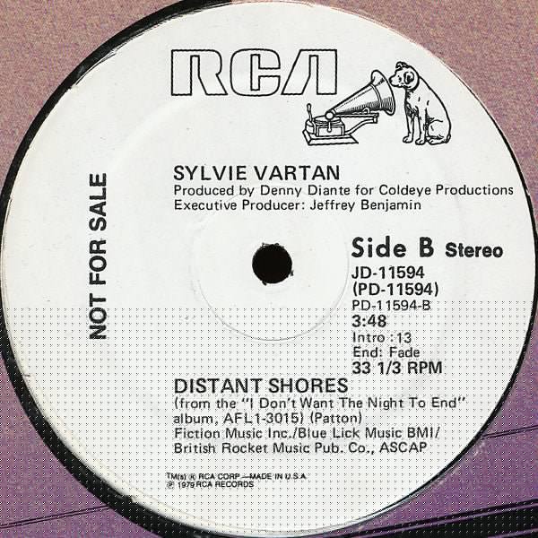 I Don't Want The Night To End Sylvie Vartan