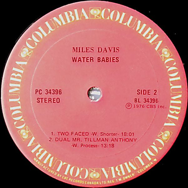 Water Babies Miles Davis