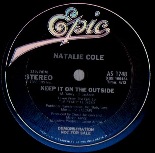 Natalie Cole - Keep It On The Outside / I Won't Deny You