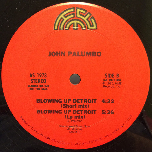 Blowing Up Detroit John Palumbo