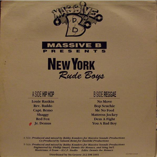 New York Rude Boys Various