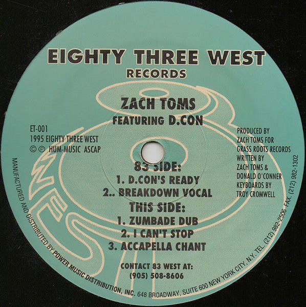 I'm Ready E.P. Zack Toms,Donald O