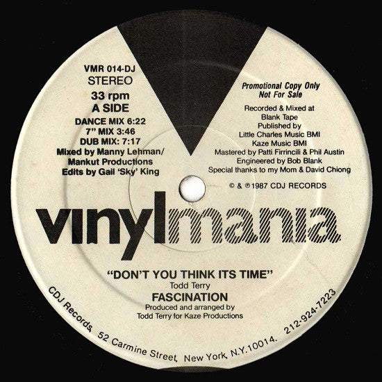 Don't You Think It's Time Fascination