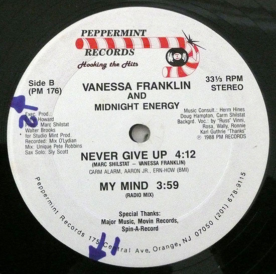 My Mind Vanessa Franklin,Midnight Energy