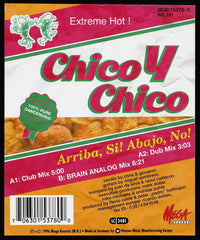 Rectangle Triangle Arriba Si! Abajo No! poster featuring bold, colorful geometric shapes with the brand logo.