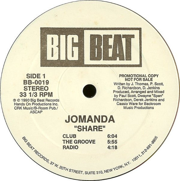 Share / Searchin' Jomanda