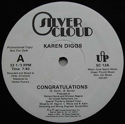 Congratulations Karen Diggs
