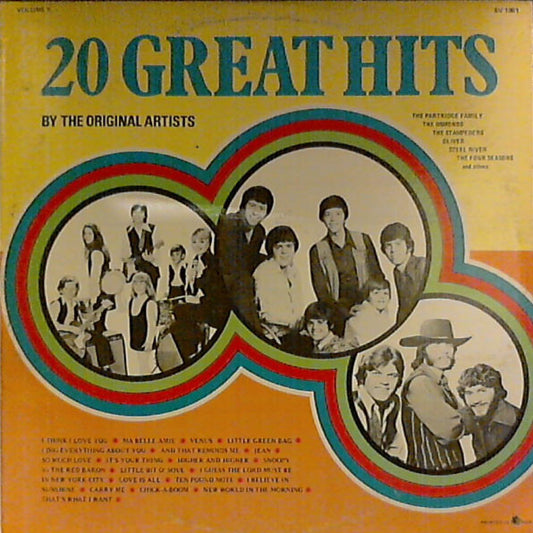 20 Great Hits By The Original Artists | Rectangle Triangle
