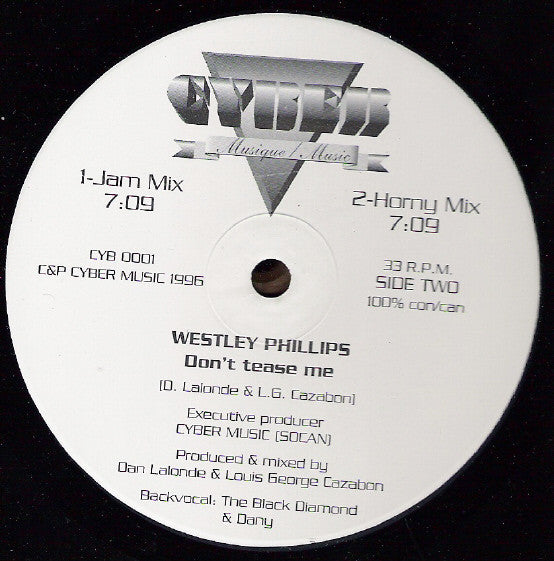 Don't Tease Me Westley Phillips