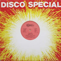 Rectangle Triangle Follow Me Special Disco Mix music album cover with vibrant abstract artwork and bold typography.