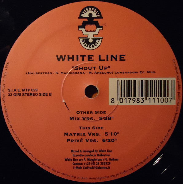 Shout Up White Line (2)