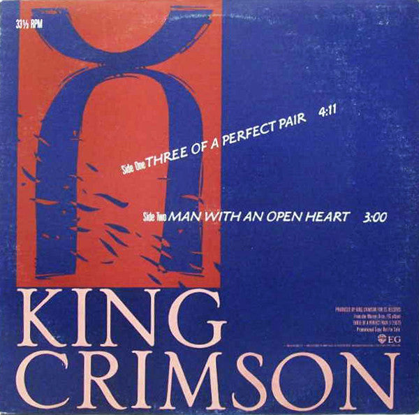 Three Of A Perfect Pair 2 King Crimson