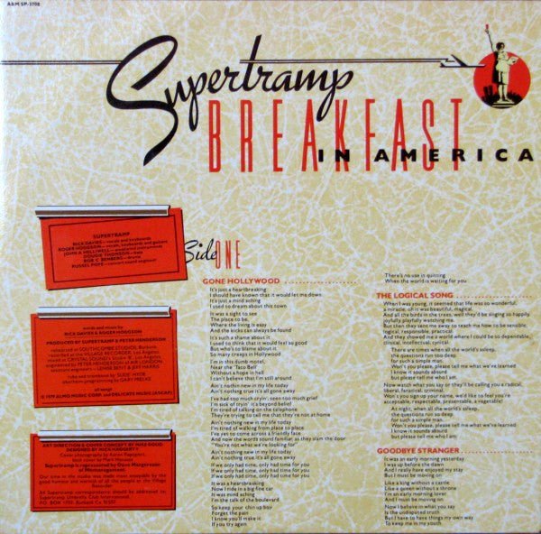Breakfast In America 2 Supertramp
