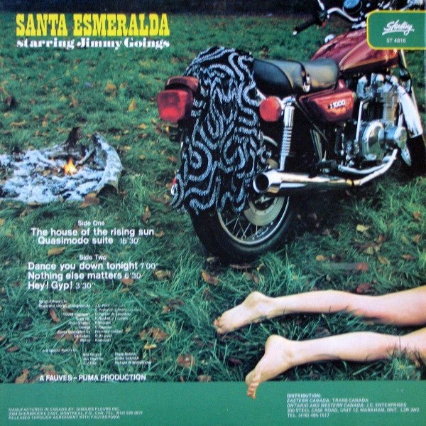The House Of The Rising Sun Santa Esmeralda,Jimmy Goings