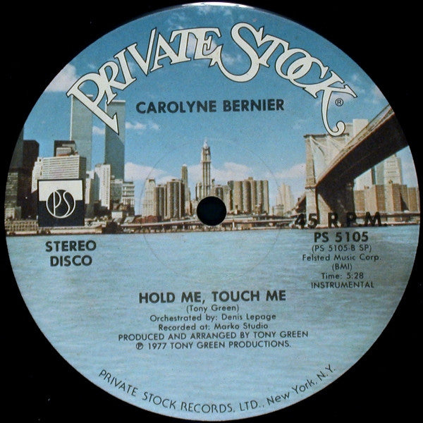 Hold Me, Touch Me Caroline Bernier