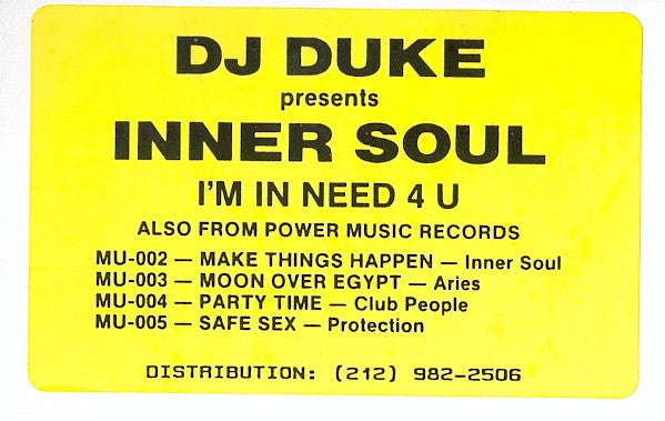 I'm In Need 4 U