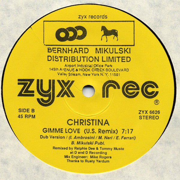 Gimme Love (U.S. Remix)
