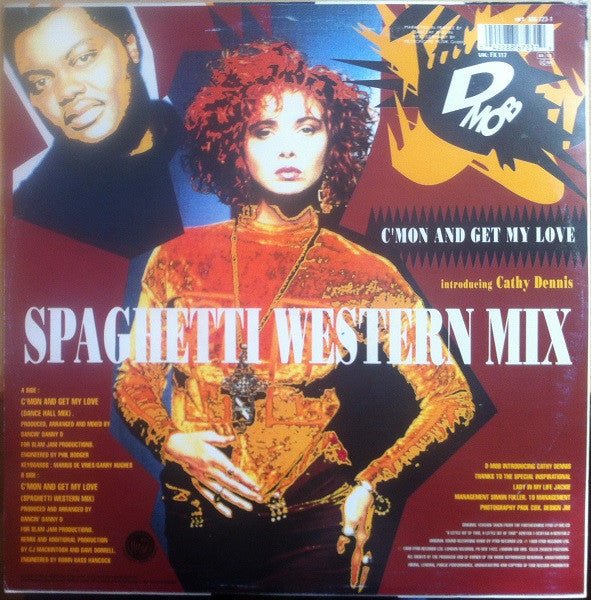 C'Mon And Get My Love 2 D Mob,Cathy Dennis