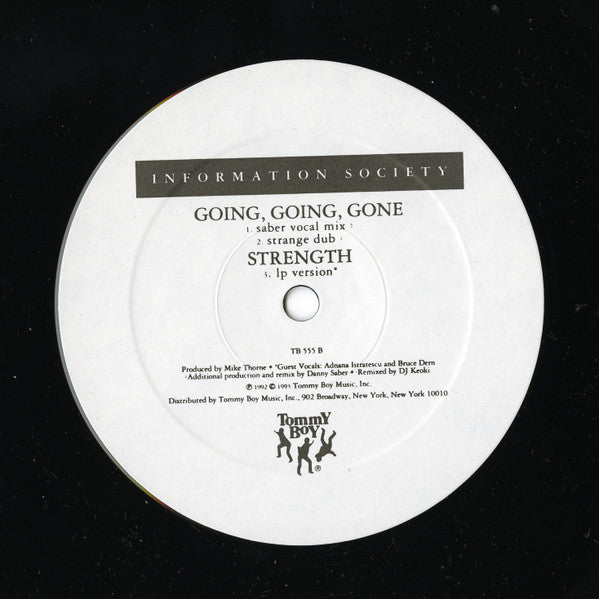 Going, Going, Gone b/w Strength Information Society