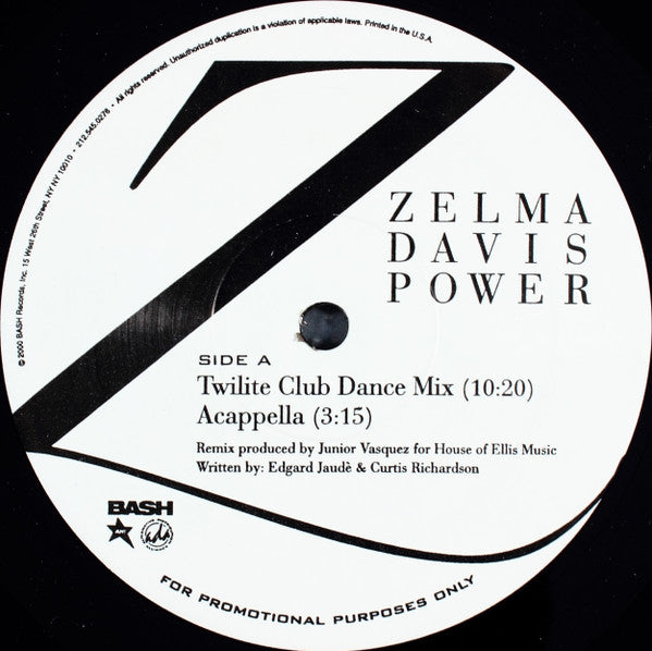 Power Zelma Davis