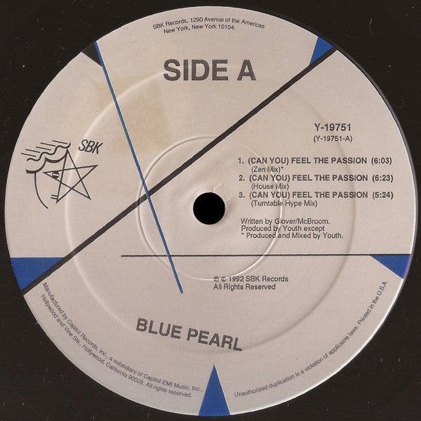 (Can You) Feel The Passion Blue Pearl