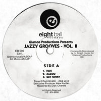 Glamco Productions - Jazzy Grooves Vol. II, 12" vinyl, on Eightball Records (1991)