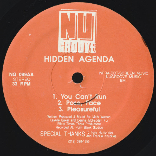 Rectangle Triangle Don't Fight It / You Can't Run album cover with abstract geometric shapes and bold typography.