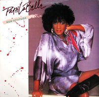 Rectangle Triangle New Attitude and Axel F album cover featuring vibrant abstract geometric shapes and bold typography.