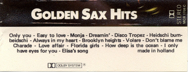 Golden Sax Hits Orchestra Della Radio Televisione Della Svizzera Italiana,Mario Robbiani