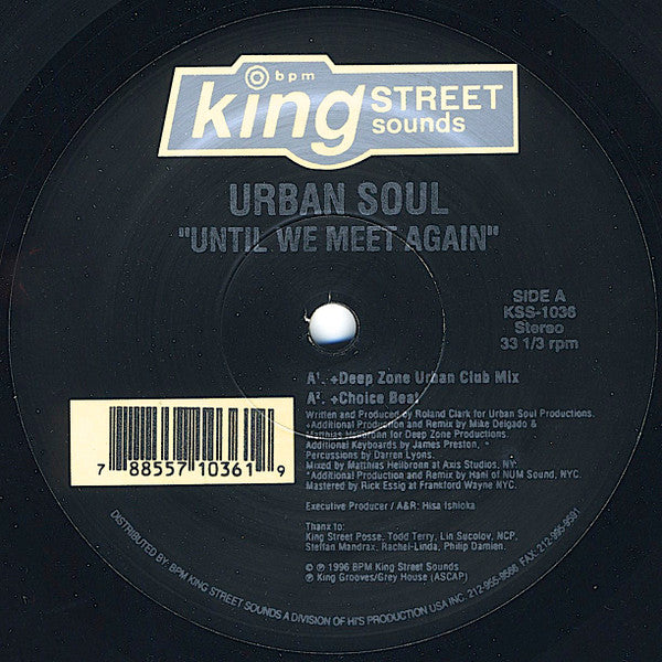 Until We Meet Again Urban Soul