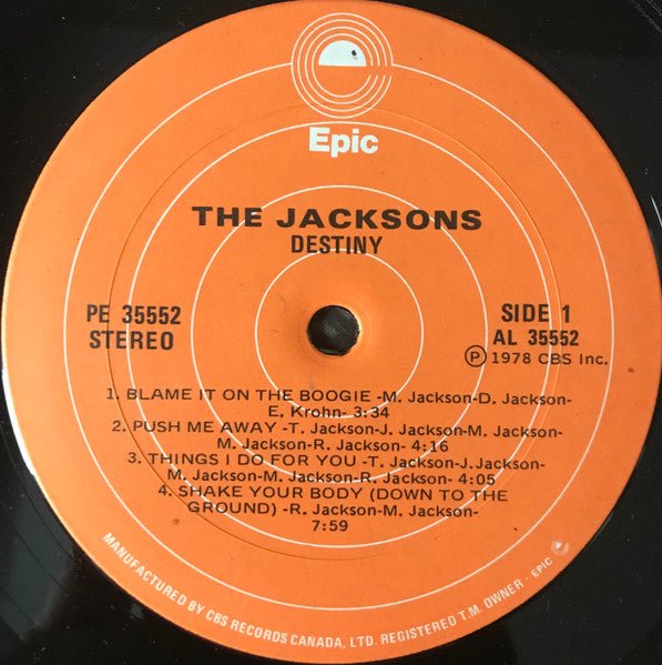 Destiny The Jacksons
