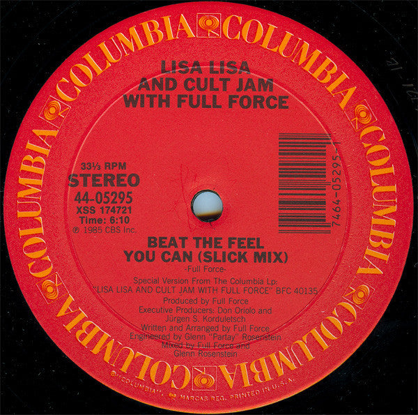 Can You Feel The Beat Lisa Lisa & Cult Jam,Full Force