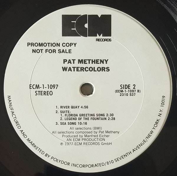 Watercolors Pat Metheny