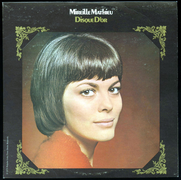 Disque D'or Mireille Mathieu