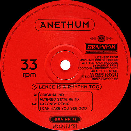 A close-up of the book "Silence Is A Rhythm Too" by Rectangle Triangle, showing its minimalist cover design with abstract artwork.