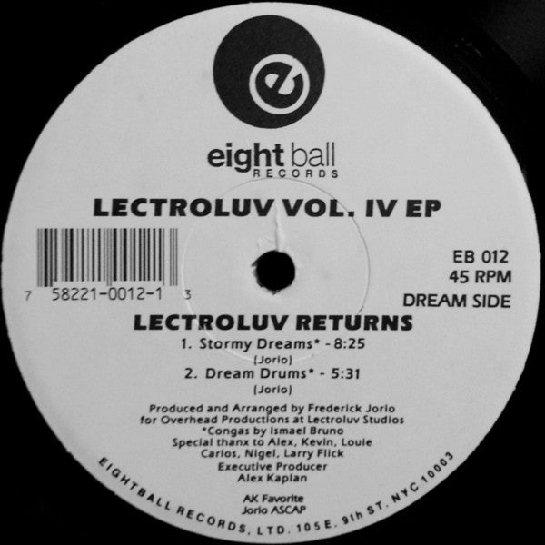Lectroluv Vol. IV EP (Lectroluv Returns) Lectroluv