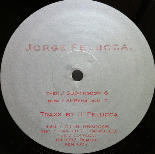 Jorge Felucca - SUBkingdom