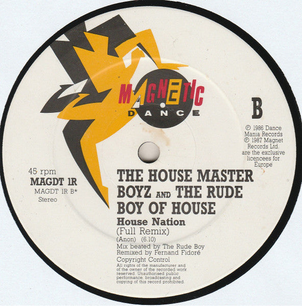 House Nation (Remix) The Housemaster Boyz,The Rude Boy Of House