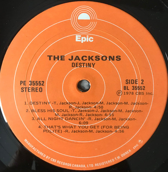 Destiny The Jacksons