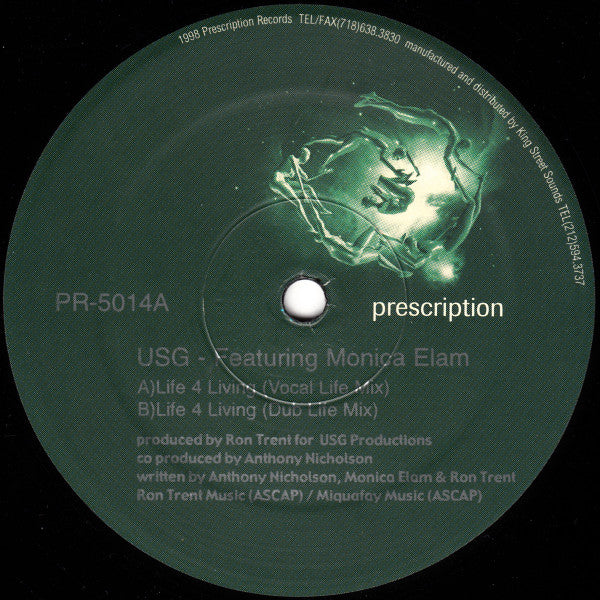 USG* Featuring Monica Elam - Life 4 Living