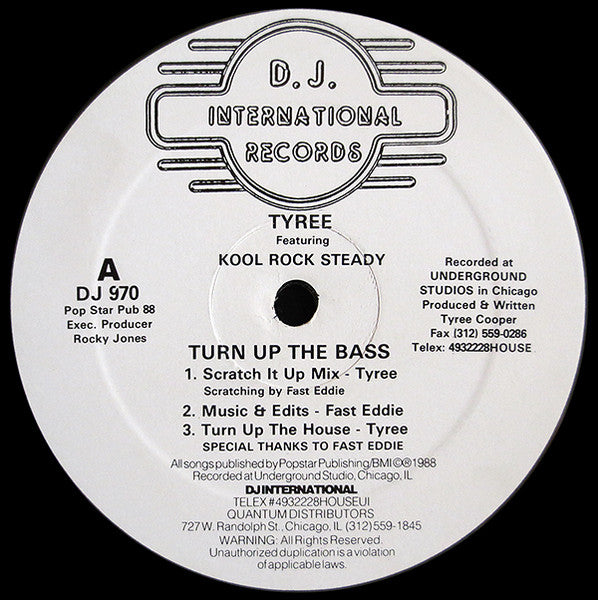 Turn Up The Bass