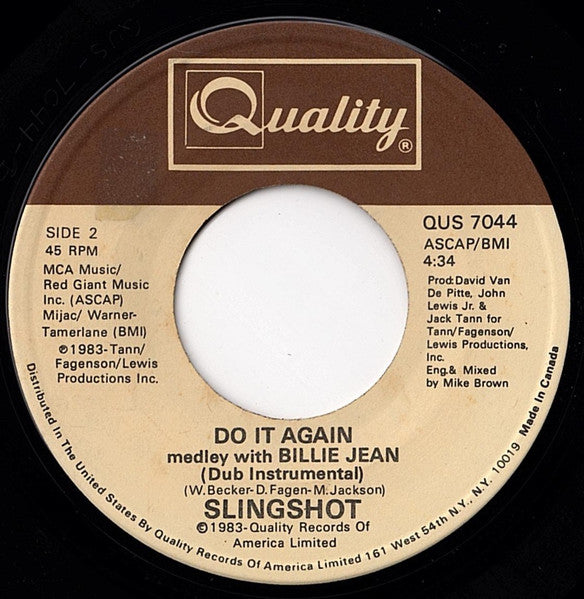 Do It Again (Medley With Billie Jean) Slingshot