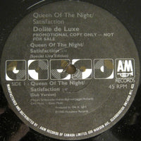 Rectangle Triangle Queen of the Night Satisfaction album cover featuring vibrant abstract artwork and bold typography.