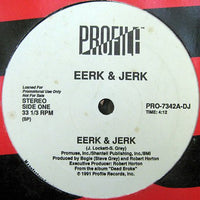 Eerk & Jerk by Rectangle Triangle featuring a modern geometric design with vibrant colors and unique shapes.