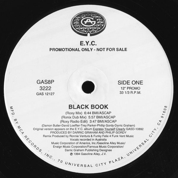 Black Book E.Y.C.