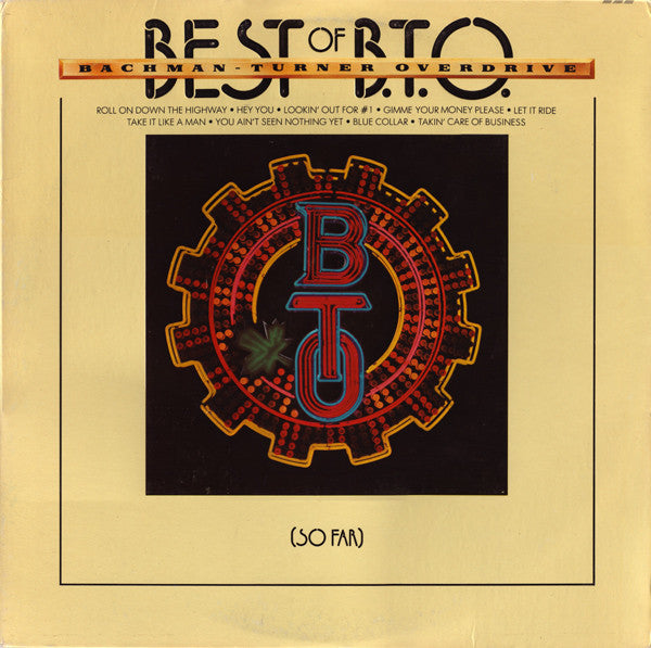 Best Of B.T.O. (So Far) Bachman-Turner Overdrive